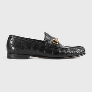 GUCCI 1953 Horsebit crocodile loafer